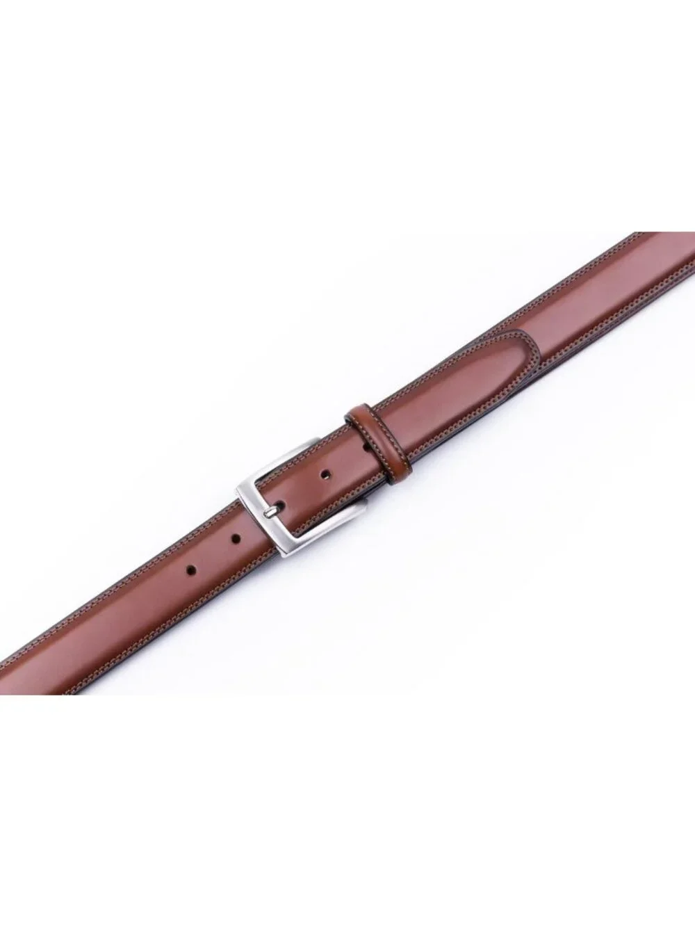 Men's Handmade Genuine Leather Dress Belt - 100% Cowhide, Fashion & Classic